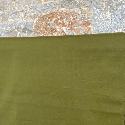 Gabardine Light Ivy Green Cotton Fabric By Atelier Brunette