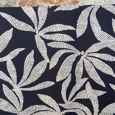 Kaola Deep Charcoal Viscose Fabric By Atelier Brunette