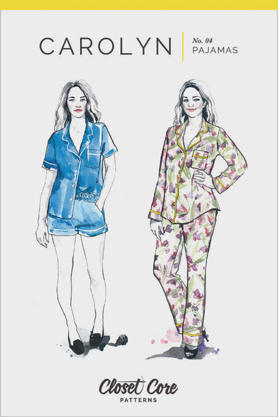Carolyn Pajama Pattern by Closet Core