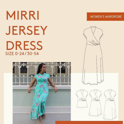 Mirri Dress Pattern by Wardrobe by Me