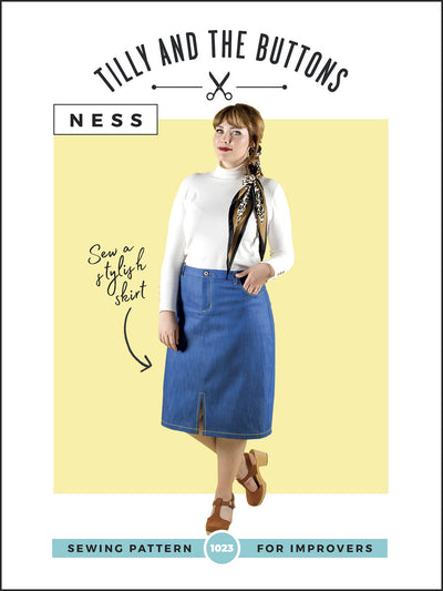 Ness Skirt Pattern by Tilly and the Buttons