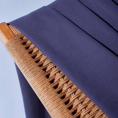 Cobalt Blue Cotton Gabardine Fabric by Atelier Brunette