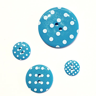 Turquoise-polka-dot-buttons