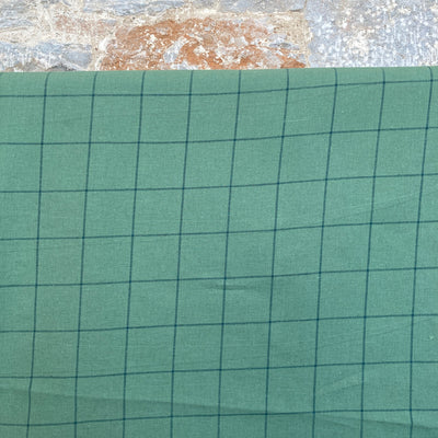 Green Maze Cotton Linen Fabric By Merchant & Mills