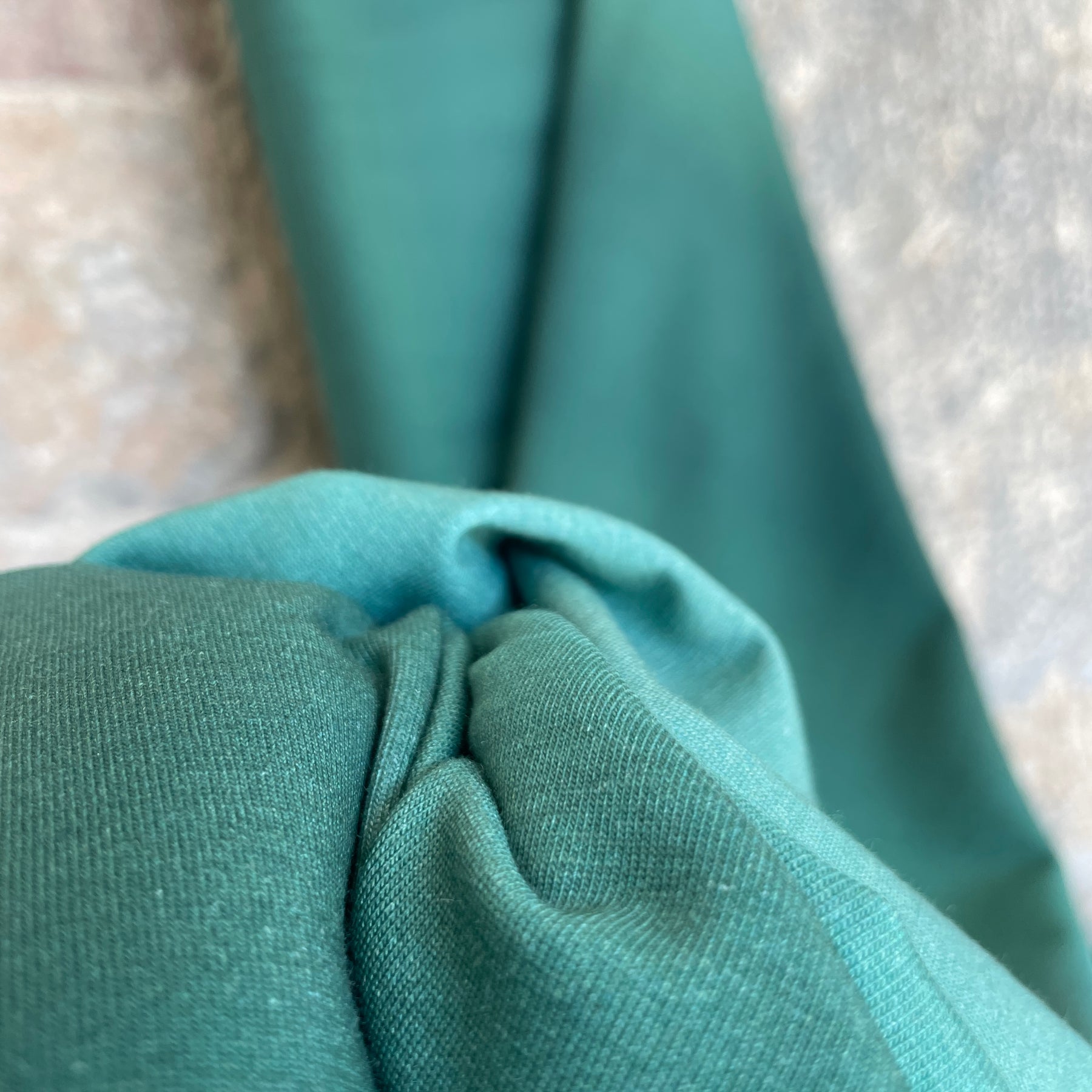 Green Ombre Printed Cotton Jersey Fabric – Make At 140