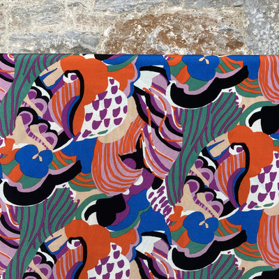 Colourful Artistic Print Fabric By Atelier Jupe