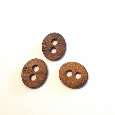 Dark-wooden-oval-button