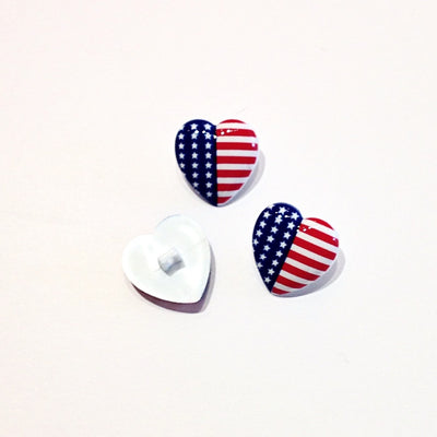 Heart-shaped-American-shanked-button