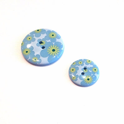 blue-flower-printed-plastic-button