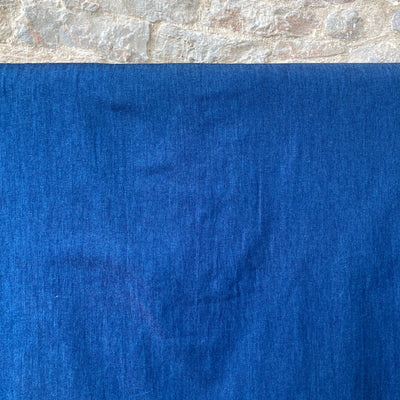Indigo Blue Denim Chambray Fabric