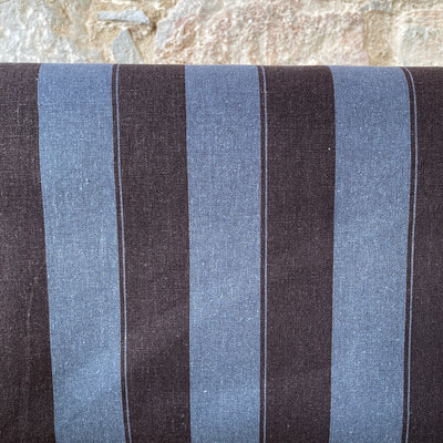 Vertical Lines Linen Viscose Fabric By See You At Six