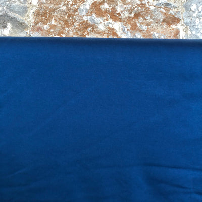 Denim Blue Ponte Roma Fabric