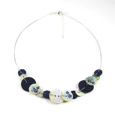 Flower-Navy-Anna-button-necklace