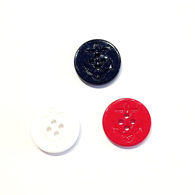 Plastic-anchor-embossed-button