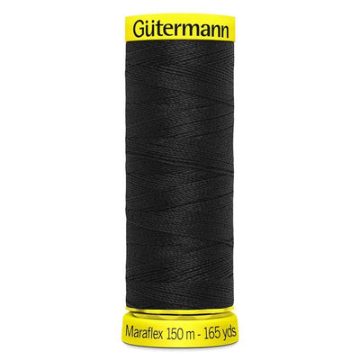 Gütermann Maraflex Stretch Thread- Black