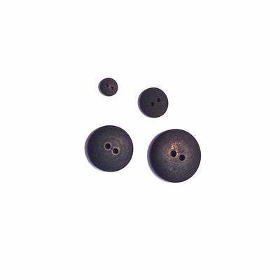 Black-matte-plastic-button