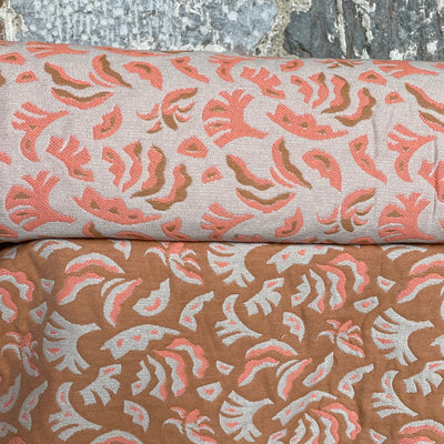 Exotic Sunrise Jacquard Fabric by Studio Walkie Talkie