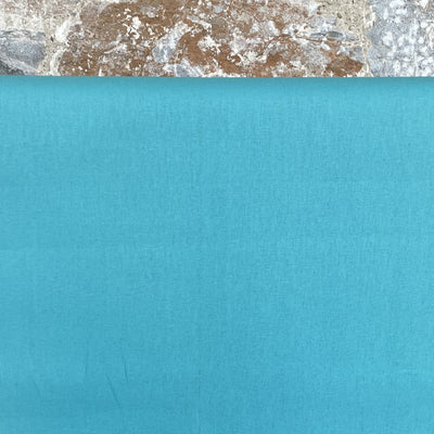 Aqua Essex Linen Cotton Fabric by Robert Kaufman