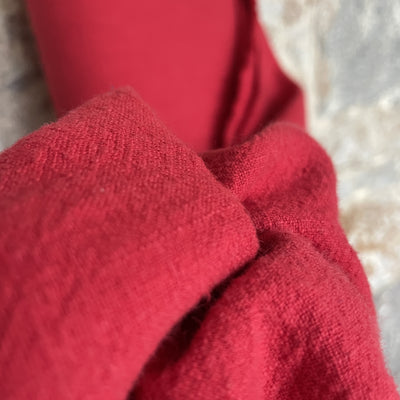 Red Ramie Fabric