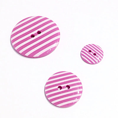Pink-striped-button