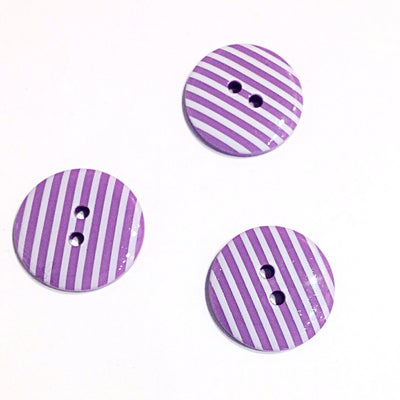 Purple-striped-button