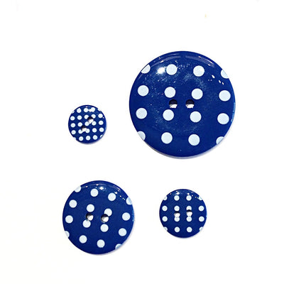 Royal-blue-polka-dot-button
