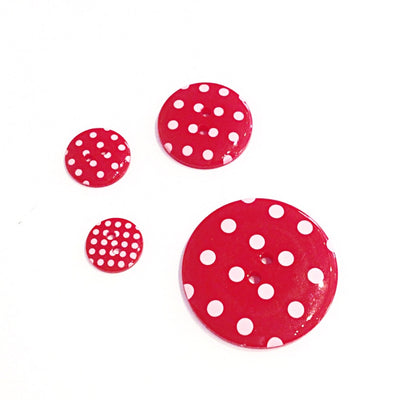 Red-polka-dot-button