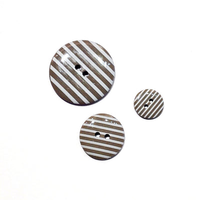 Beige-striped-plastic-buttons